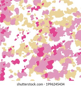 Vector abstract background for your game: elements, colorful dots, spots and freckles