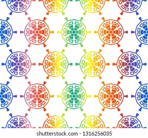 Vector abstract background.Decorative wallpaper design in shape.Design for decor, prints, textile, furniture, cloth, digital. Stylish geometric background