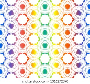 Vector abstract background.Decorative wallpaper design in shape.Design for decor, prints, textile, furniture, cloth, digital. Stylish geometric background