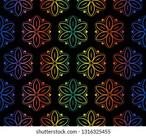 Vector abstract background.Decorative wallpaper design in shape.Design for decor, prints, textile, furniture, cloth, digital. Stylish geometric background