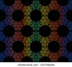 Vector abstract background.Decorative wallpaper design in shape.Design for decor, prints, textile, furniture, cloth, digital. Stylish geometric background