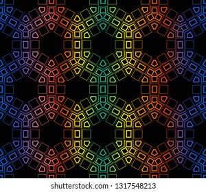 Vector abstract background.Decorative wallpaper design in shape.Design for decor, prints, textile, furniture, cloth, digital. Stylish geometric background