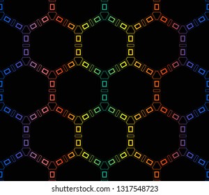 Vector abstract background.Decorative wallpaper design in shape.Design for decor, prints, textile, furniture, cloth, digital. Stylish geometric background