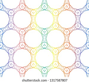 Vector abstract background.Decorative wallpaper design in shape.Design for decor, prints, textile, furniture, cloth, digital. Stylish geometric background