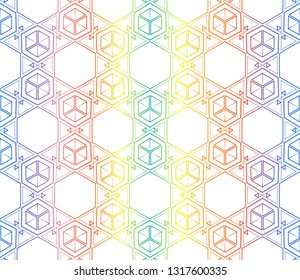 Vector abstract background.Decorative wallpaper design in shape.Design for decor, prints, textile, furniture, cloth, digital. Stylish geometric background