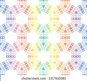 Vector abstract background.Decorative wallpaper design in shape.Design for decor, prints, textile, furniture, cloth, digital. Stylish geometric background