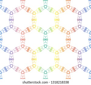 Vector abstract background.Decorative wallpaper design in shape.Design for decor, prints, textile, furniture, cloth, digital. Stylish geometric background