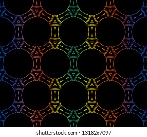 Vector abstract background.Decorative wallpaper design in shape.Design for decor, prints, textile, furniture, cloth, digital. Stylish geometric background