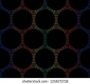 Vector abstract background.Decorative wallpaper design in shape.Design for decor, prints, textile, furniture, cloth, digital. Stylish geometric background