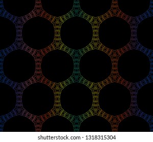 Vector abstract background.Decorative wallpaper design in shape.Design for decor, prints, textile, furniture, cloth, digital. Stylish geometric background
