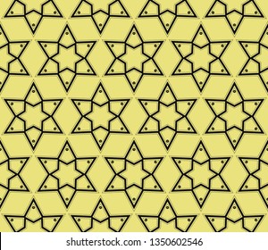 Vector abstract background.Decorative wallpaper design in shape.Design for decor, prints, textile, furniture, cloth, digital. Stylish geometric background