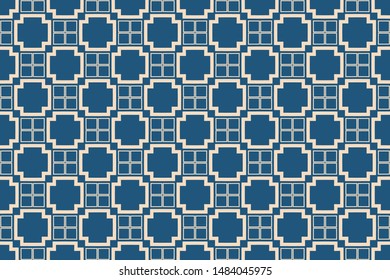 Vector abstract background.Decorative wallpaper design in shape.Design for decor, prints, textile, furniture, cloth, digital. Stylish  geometric background.
