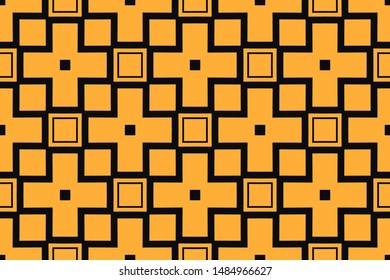 Vector abstract background.Decorative wallpaper design in shape.Design for decor, prints, textile, furniture, cloth, digital. Stylish  geometric background.
