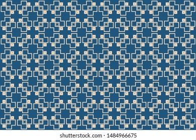 Vector abstract background.Decorative wallpaper design in shape.Design for decor, prints, textile, furniture, cloth, digital. Stylish  geometric background.
