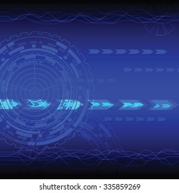 Vector abstract background,digital technology communication concept