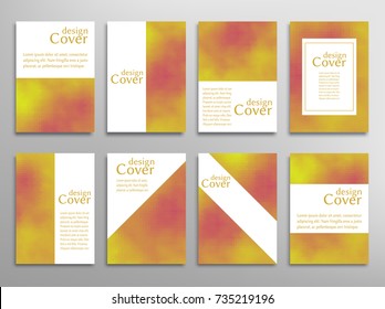 Vector abstract backgrounds. Art template design for invitation card, front page, mockup brochure theme style, banner idea, book cover, booklet print, flyer sheet a4. Digital artwork in mosaic style