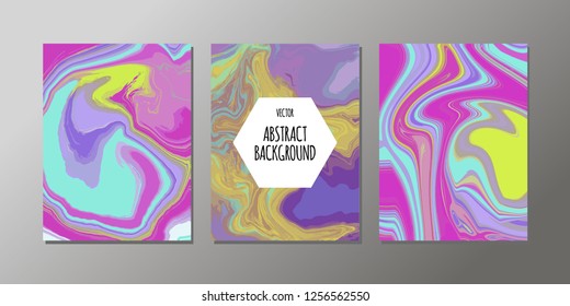 Vector abstract backgrounds colorful fluid, It can be used for  background for wallpaper, poster, brochure ,card, invitation, cover book, catalog, website,  notebook,  business card