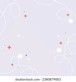 Vector abstract backgrounds with copy space for greeting card or cover presentation design templates pastel color.
