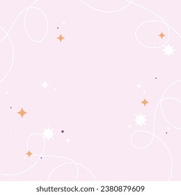 Vector abstract backgrounds with copy space for greeting card or cover presentation design templates pastel color