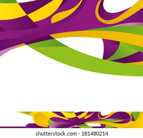 vector abstract backround of different colors with head and crop