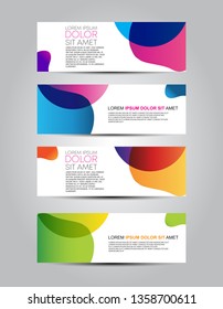 Vector Abstract banner background
