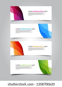 Vector Abstract banner background