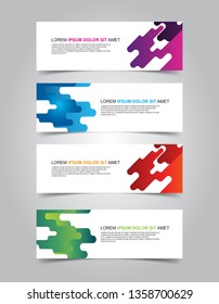Vector Abstract banner background