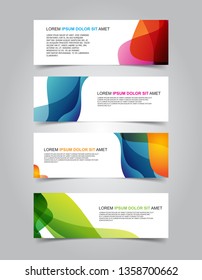 Vector Abstract banner background