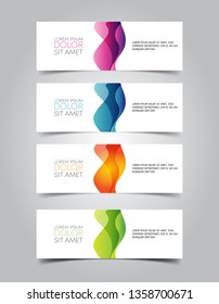 Vector Abstract banner background