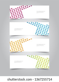 Vector Abstract Banner Background 