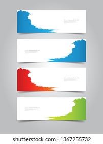 Vector Abstract Banner Background 