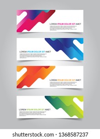 Vector Abstract banner background