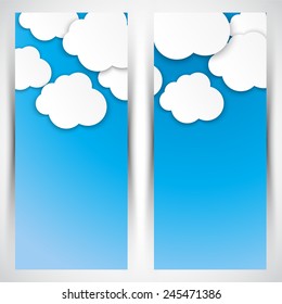 Vector abstract banner background. Eps 10 vector illustration.