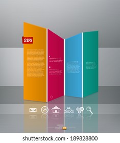 banner abstracto vectorial para empresas y la web