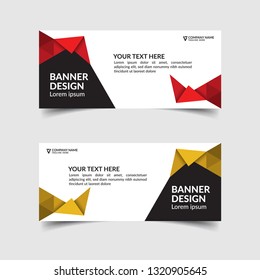 Vector Abstract Banner Design Background