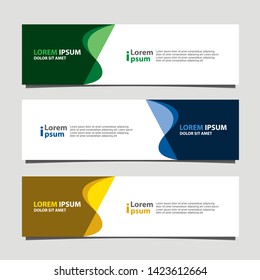 Vector abstract banner design geometric Modern. Web template. can used for landing page, Footer, Header, layout, letterhed
