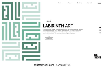 Vector abstract banner design template. Collection of web banner template. Abstract geometric web design