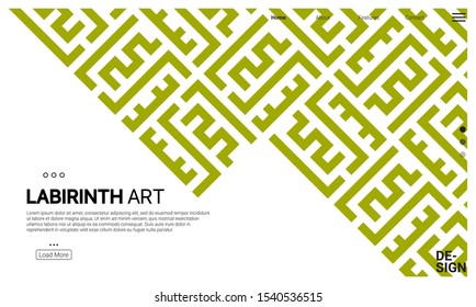 Vector abstract banner design template. Collection of web banner template. Abstract geometric web design