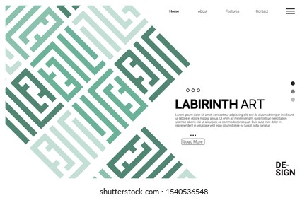 Vector abstract banner design template. Collection of web banner template. Abstract geometric web design