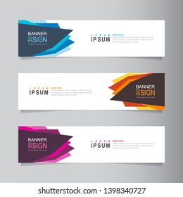 Vector abstract banner design web template. Collection of abstract banners.Suitable for banner sale, presentation, social media stories, story, promotion, flyer, poster and brochure.