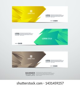 Vector abstract banner design web template. Collection of abstract banners. Suitable for banner sale, presentation, social media stories, story, promotion, flyer, poster and brochure.