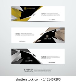 Vector abstract banner design web template. Collection of abstract banners. Suitable for banner sale, presentation, social media stories, story, promotion, flyer, poster and brochure.