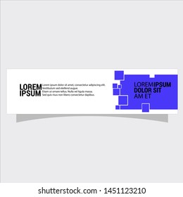 Vector abstract banner design web template. Collection of abstract Banners. Suitable for banner sale, presentation, social media stories, story, promotion, flyer.