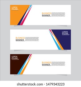 Vector abstract banner design web template. Collection of abstract banners. Suitable for banner sale, presentation, social media stories, story, promotion, flyer, poster and brochure.
