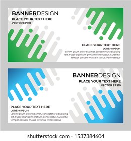 Vector Abstract Banner Design Web Template