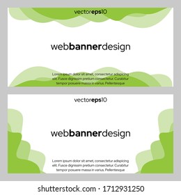 Vector Abstract Banner Design Web Template
