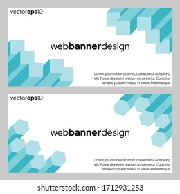 Vector Abstract Banner Design Web Template