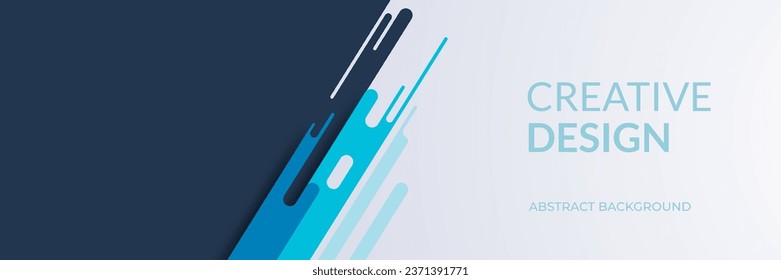 Vector abstract banner design web template. Color background, geometric halftone pattern, vector abstract trendy graphic design.