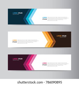 Vector Abstract Banner Design Web Template Stock Vector (Royalty Free ...