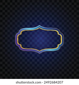 Vector of abstract banner. Simple banner. Futuristic banner.